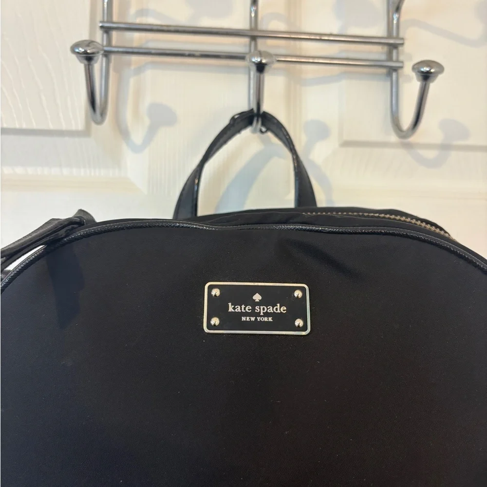 Kate Spade Bradley Wilson‎ Road Large Nylon Backpack In Black